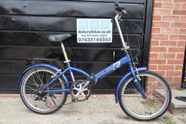 raleigh parkway folding bike